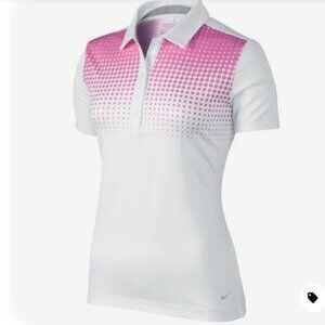 Nike Womens Faded Dot Golf Polo Shirt
